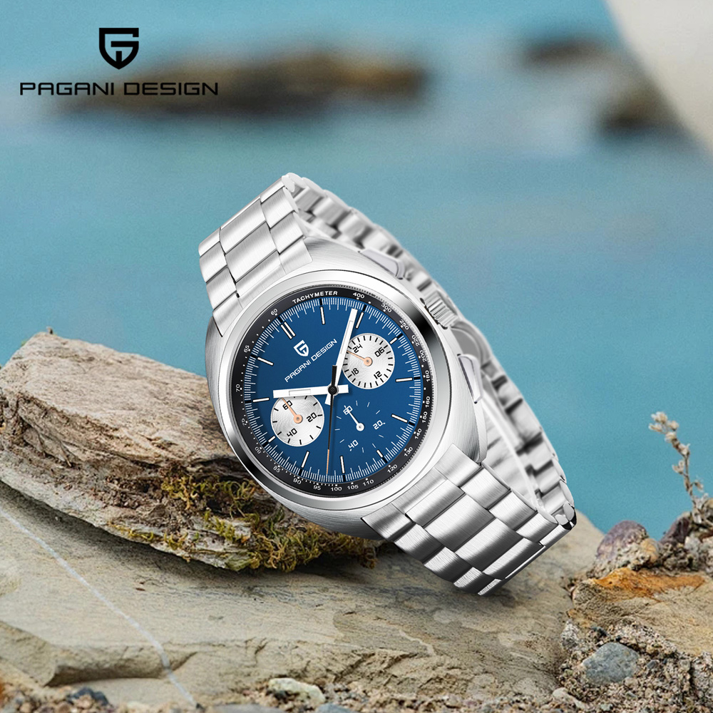 Analog Quartz Watch - PAGANI DESIGN 2026 New Panda Dial
