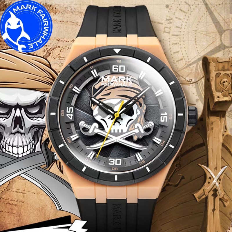 Analog Quartz Watch - MARK FAIRWHALE Watches for Men 5040