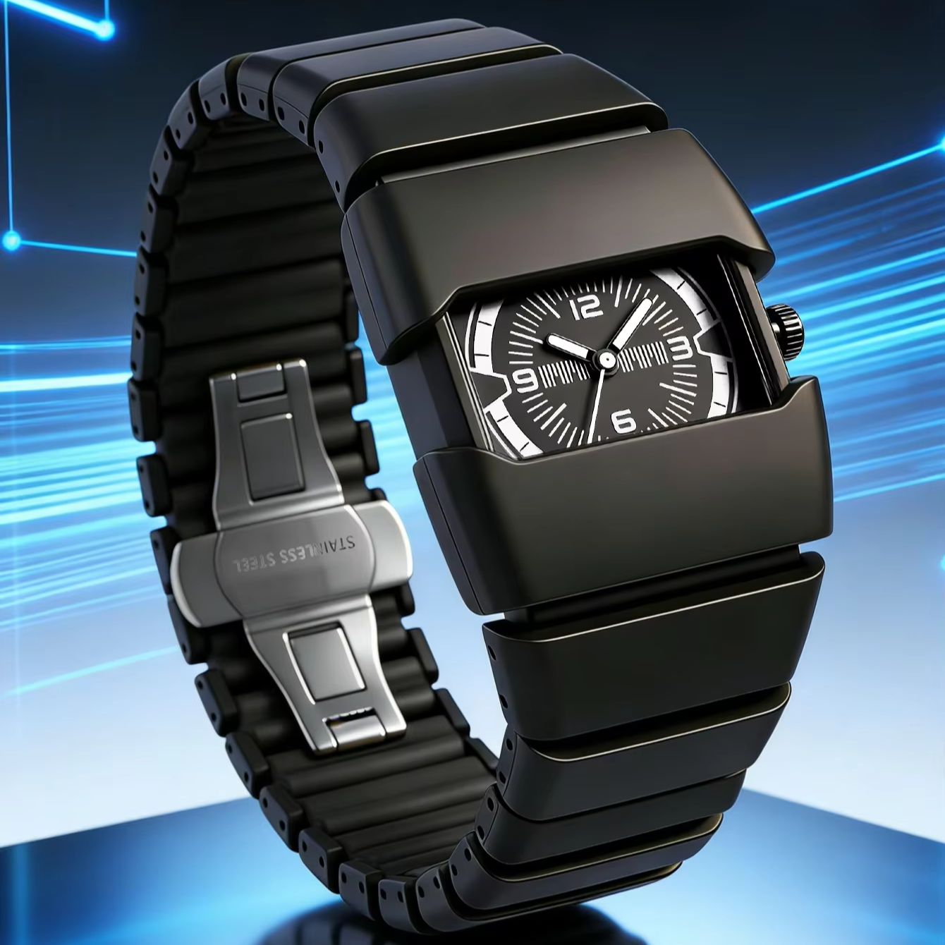 Analog Quartz Watch - TOMI Fashion Men's Digital Watch Casual