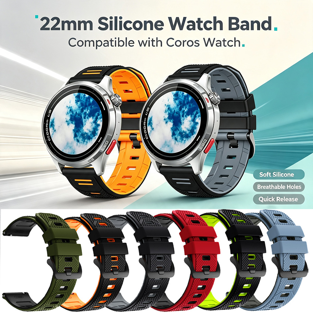 Titan Watches Smartwatch - Quick Release 22mm Soft Silicone Watch