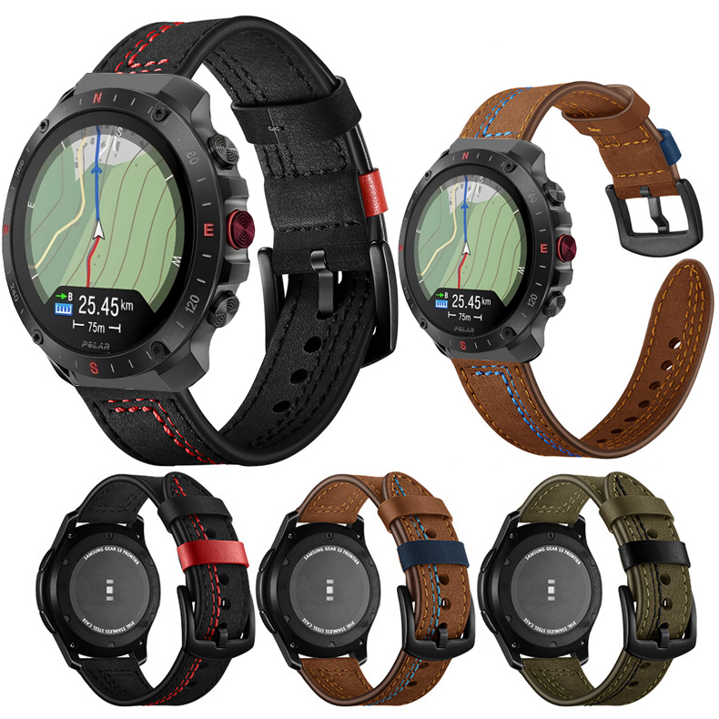 Titan Watches Smartwatch - Quick Release Leather Watchbands for POLAR