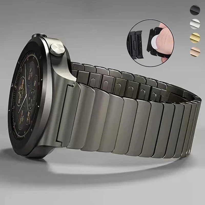 22mm Titanium Alloy Strap For  - Seiko Watches Smartwatch ulasan dan harga