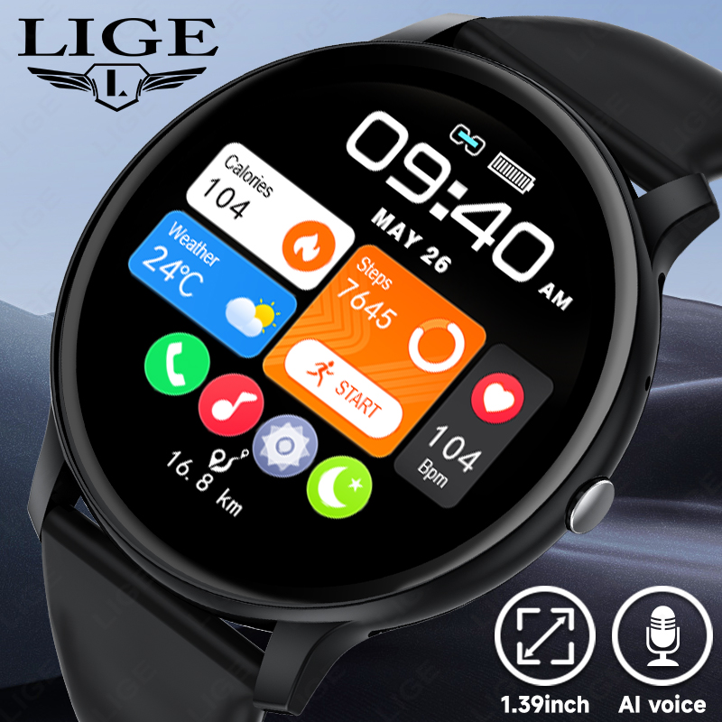 LIGE Bluetooth Call Women Smar - Smartwatch Latest Watches For Men ulasan dan harga