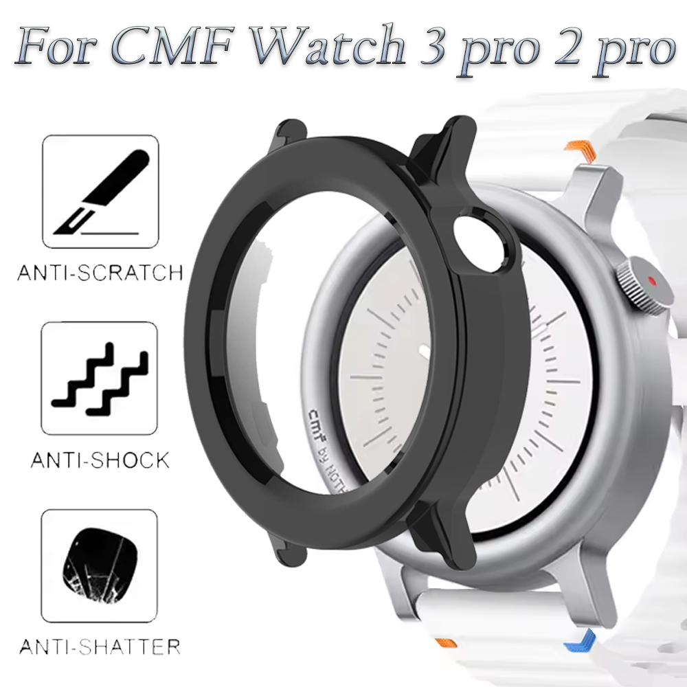HD PC Case+Glass for Nothing C - Smartwatch Nothing Watches ulasan dan harga