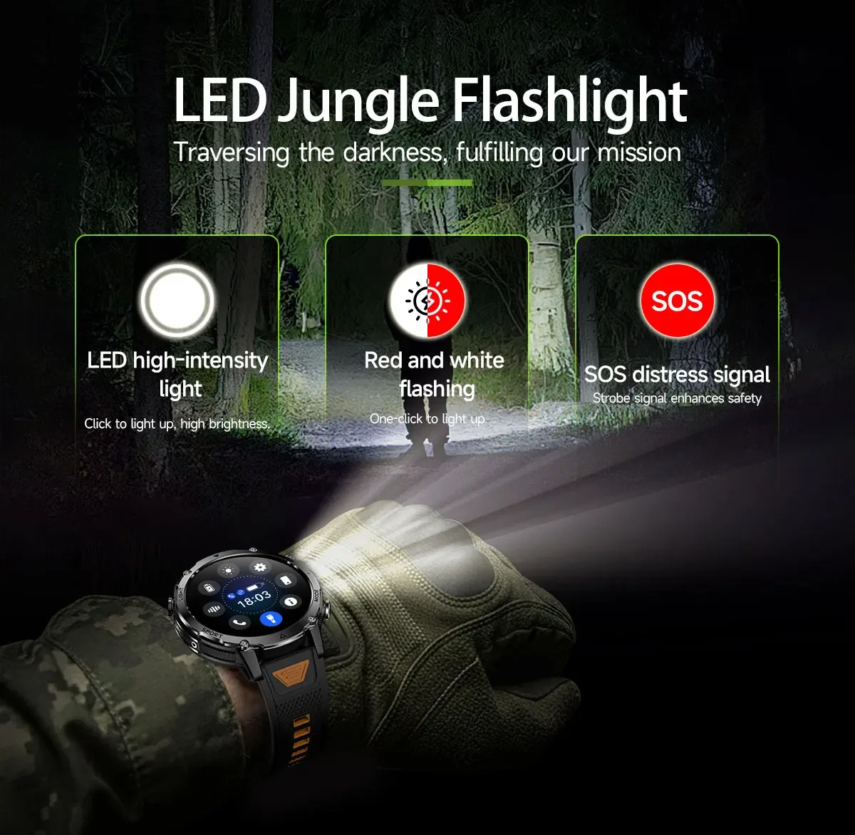 Brand+1400mAh Big Battery Smar - Smartwatch Watches Brands For Men ulasan dan harga