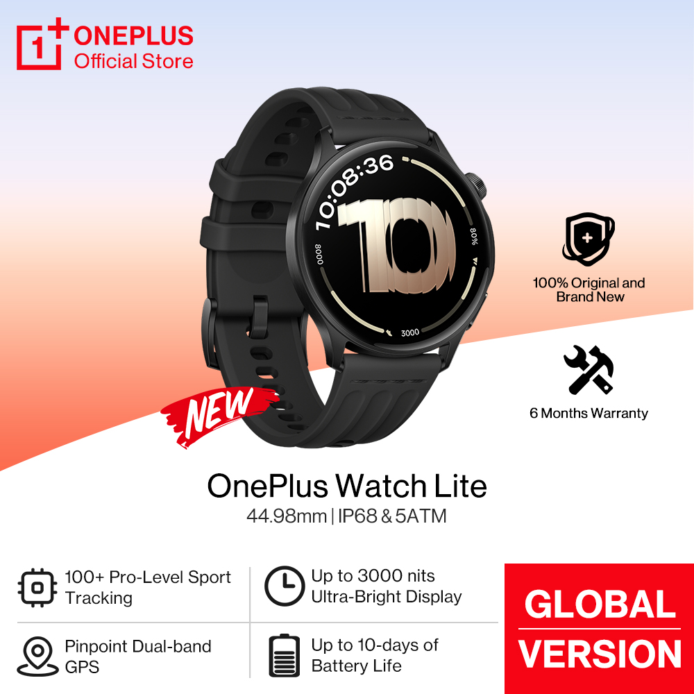 World Premiere OnePlus Watch L - Smartwatch Oneplus Watches ulasan dan harga