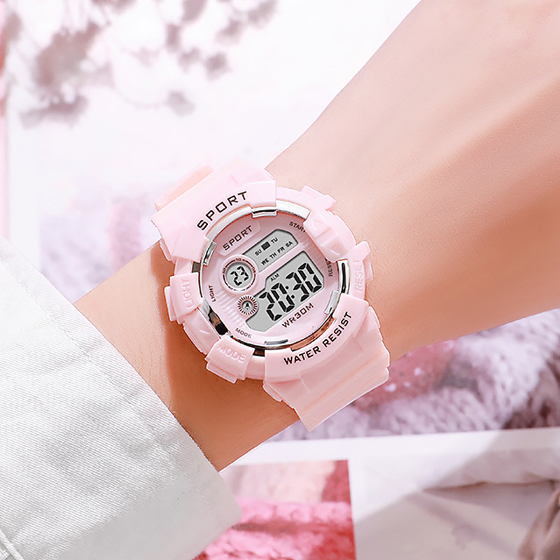 Fashion Kids Watches Luminous  - Smartwatch Watches Girls ulasan dan harga