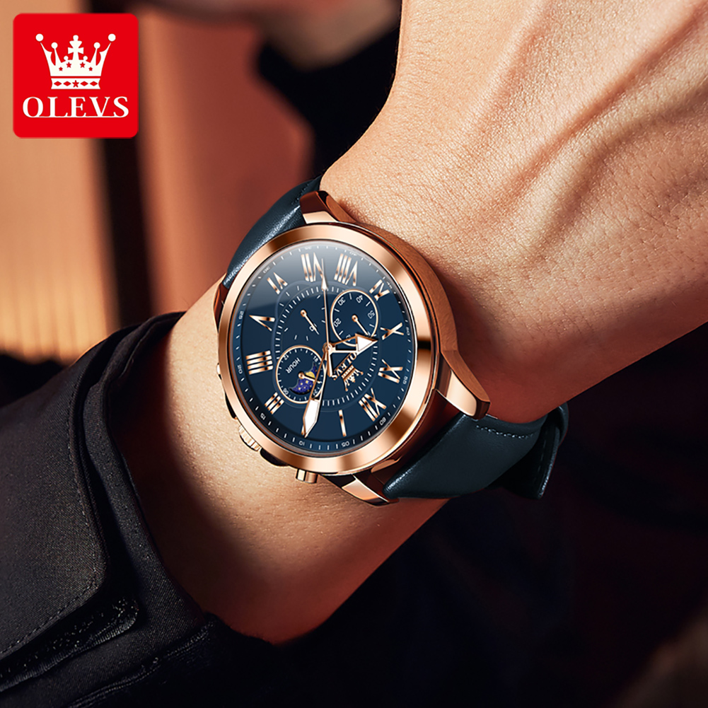 OLEVS 3632 Men Brand Watch Mul - Smartwatch Watches Brands For Men ulasan dan harga