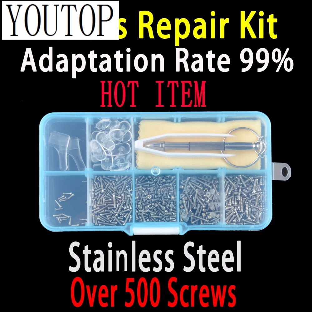 500 Eyeglasses Repair Kit Tool - Watch Tool Repair Kit ulasan dan harga