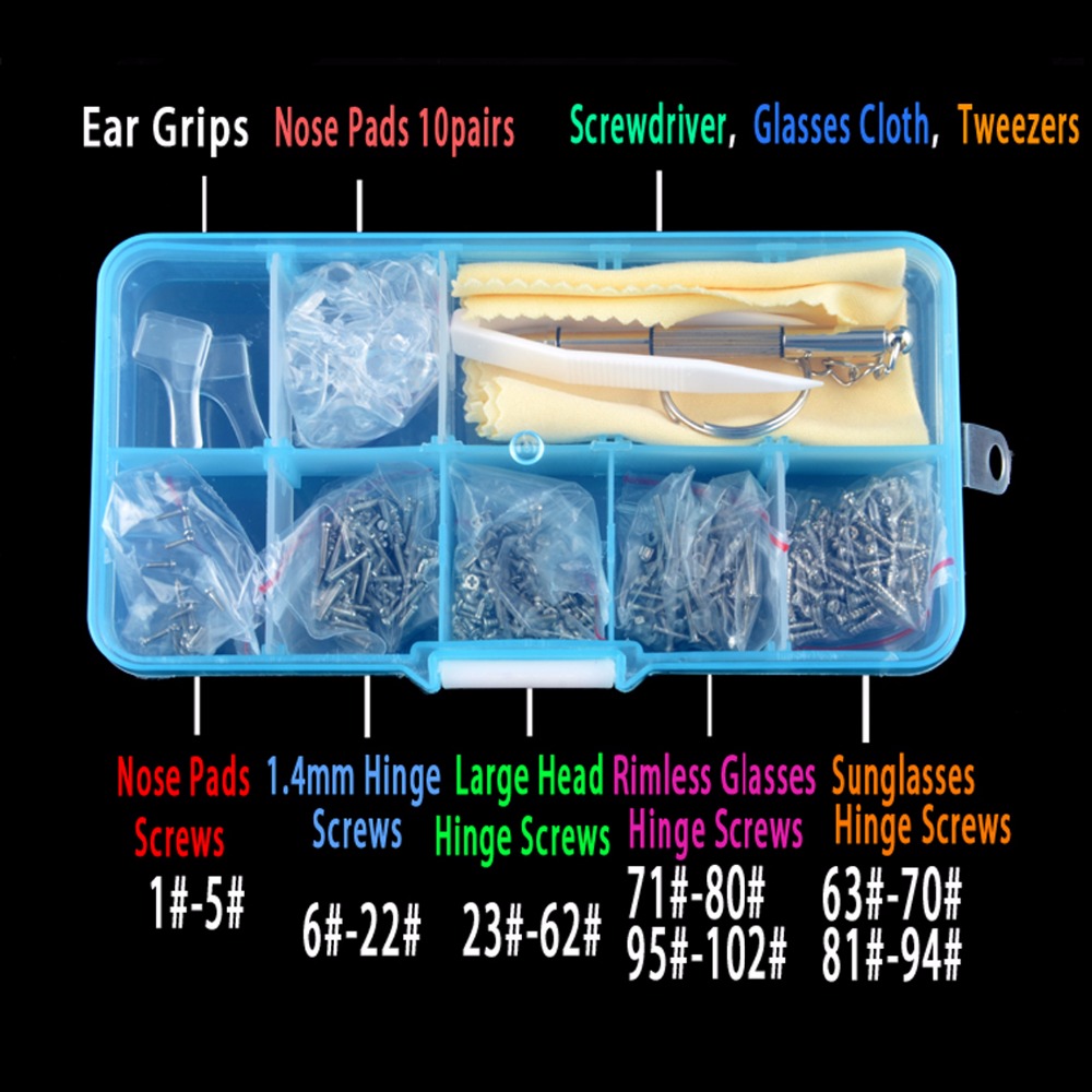 500 Eyeglasses Repair Kit Tool - Watch Tool Repair Kit ulasan dan harga