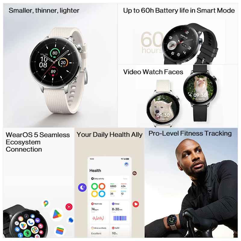 Global Version OnePlus Watch 3 - Smartwatch Oneplus Watches ulasan dan harga