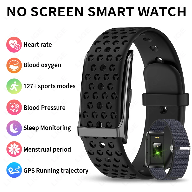 LIGE No Screen Smart Watch Hea - Smartwatch Latest Watches For Men ulasan dan harga