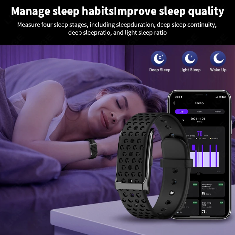 LIGE No Screen Smart Watch Hea - Smartwatch Latest Watches For Men ulasan dan harga