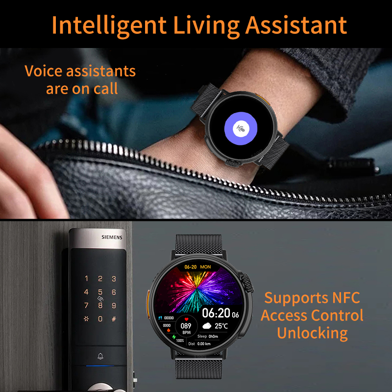 New NFC Luxury Military Women  - Smartwatch Luxury Watches For Women ulasan dan harga
