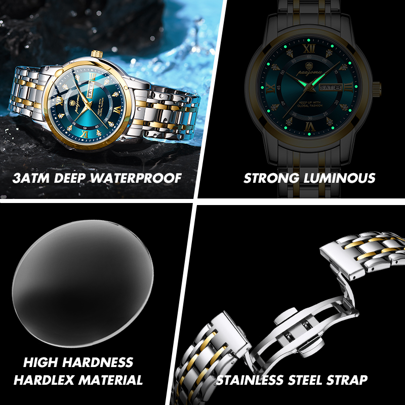 PAAZOMU Watch Men Women Diamon - Watches Ladies Smartwatch ulasan dan harga