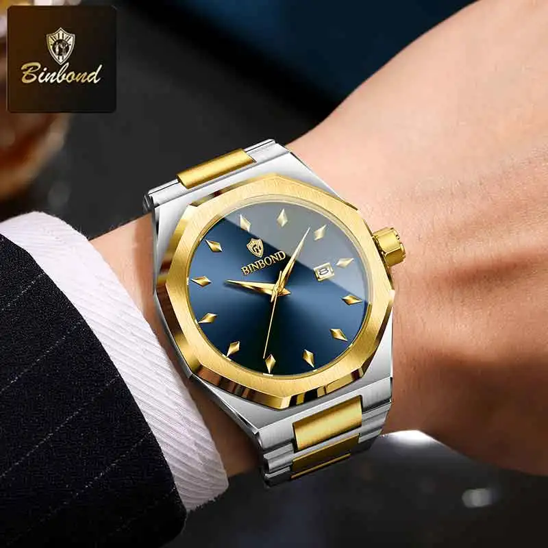BINBOND Top Brand Man Quartz W - Smartwatch Watches Brands For Men ulasan dan harga