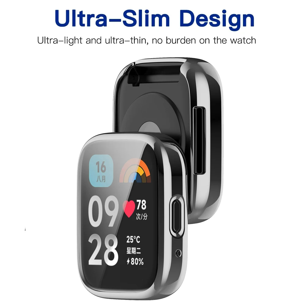 TPU Screen Protector Cover For - Watch Redmi ulasan dan harga