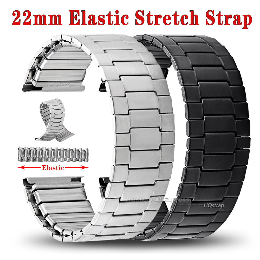 Elastic Steel Watch Strap 22mm - Seiko Watches Smartwatch ulasan dan harga