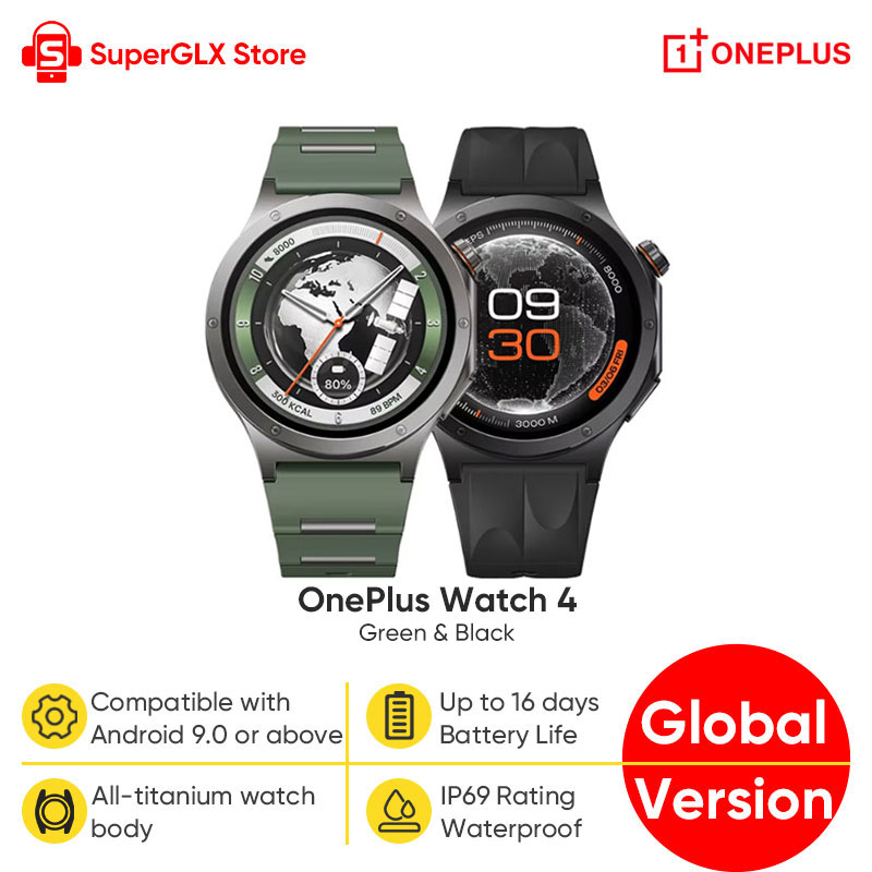 Global Version OnePlus Watch 4 - Smartwatch Oneplus Watches ulasan dan harga