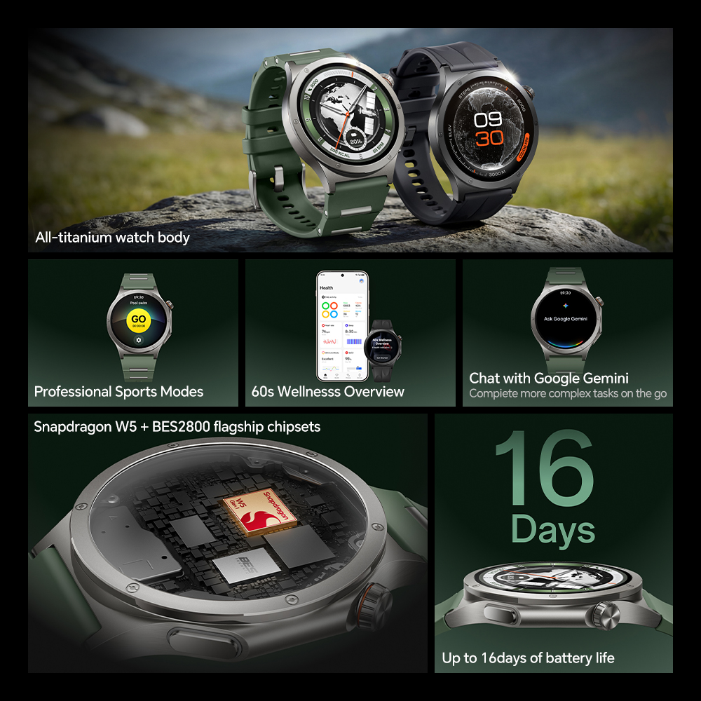 Global Version OnePlus Watch 4 - Smartwatch Oneplus Watches ulasan dan harga