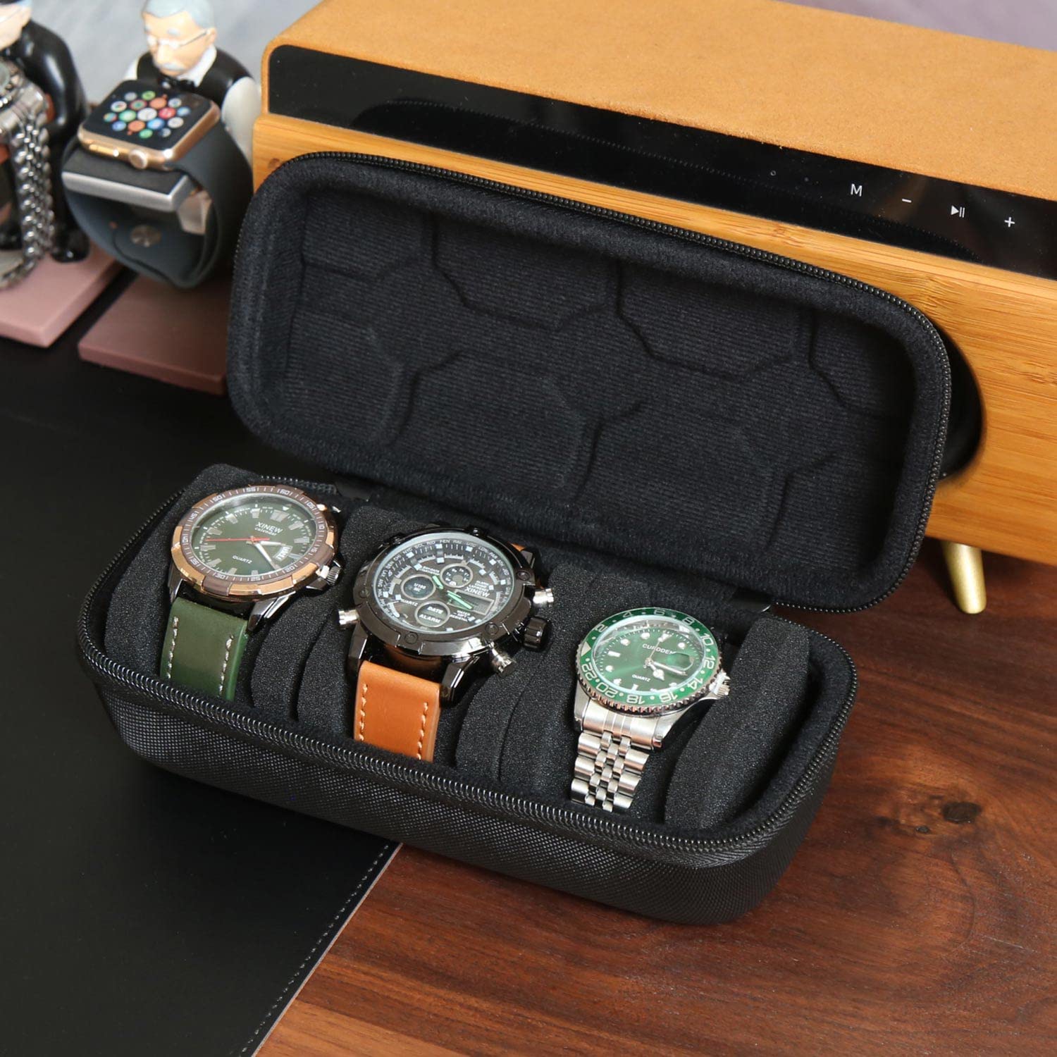 Watch Box Organizer For Men or - Smartwatch I Watches ulasan dan harga
