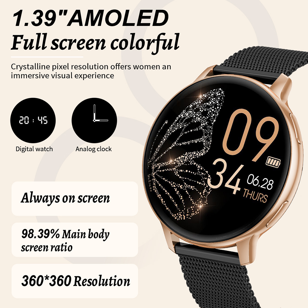 LIGE Fashion Smart Watch Women - Watches Ladies Smartwatch ulasan dan harga