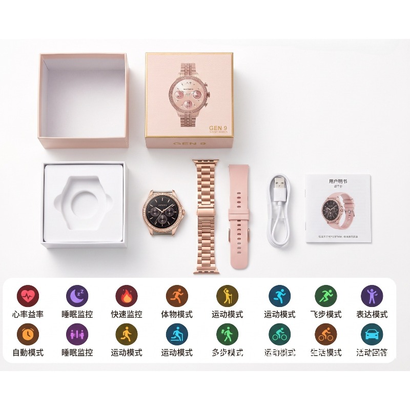 Cross-Border Exclusive Supply  - Watches Ladies Smartwatch ulasan dan harga