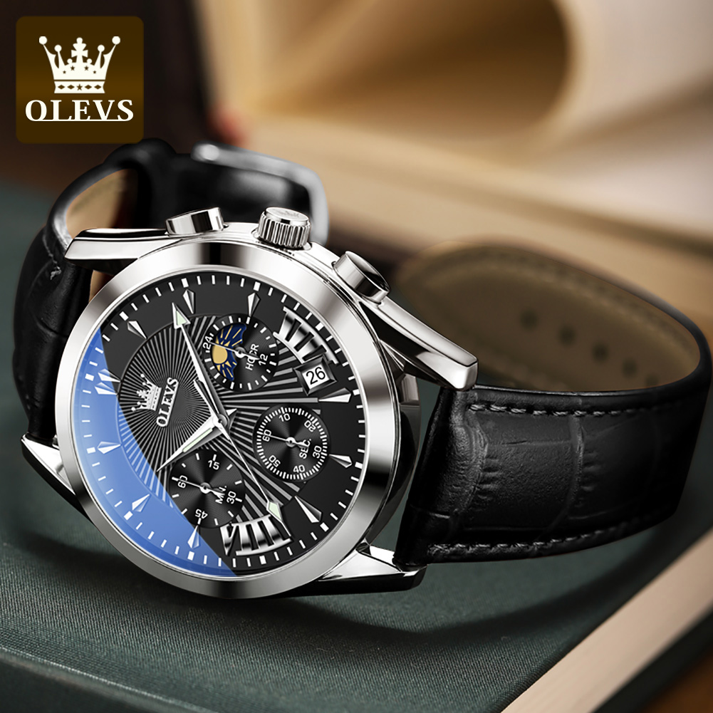 OLEVS casual fashion men's wat - Analog Quartz Watch ulasan dan harga