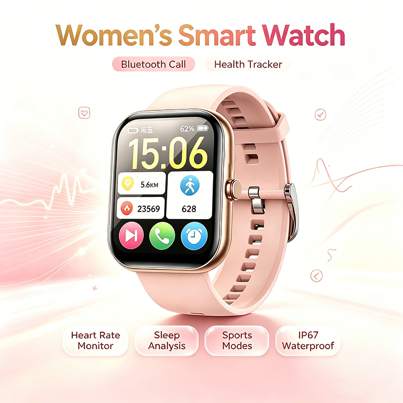 Women Smart Watch BT Call Hear - Watches Ladies Smartwatch ulasan dan harga