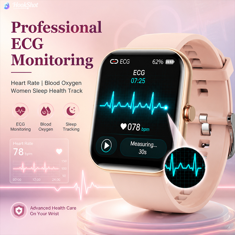 Women Smart Watch BT Call Hear - Watches Ladies Smartwatch ulasan dan harga