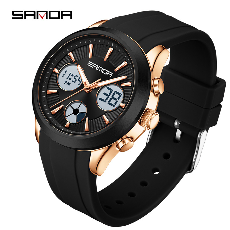 SANDA electronic watch luminou - Watches Ladies Smartwatch ulasan dan harga