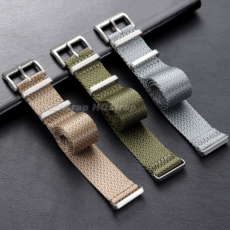 Canvas Nylon Watch Band 18mm 2 - Seiko Watches Smartwatch ulasan dan harga