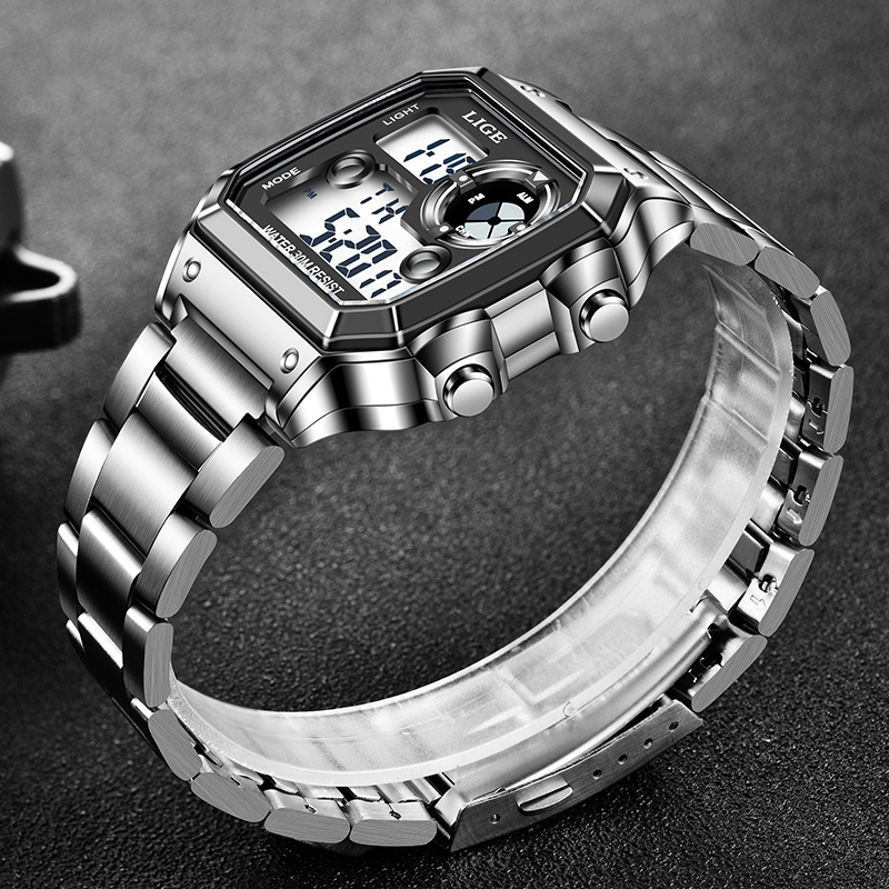 LIGE Rugged GPS Track Smart Wa - Smartwatch I Watches ulasan dan harga