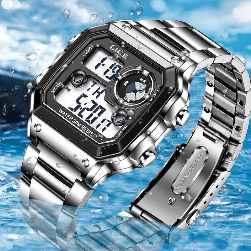 LIGE Rugged GPS Track Smart Wa - Smartwatch I Watches ulasan dan harga