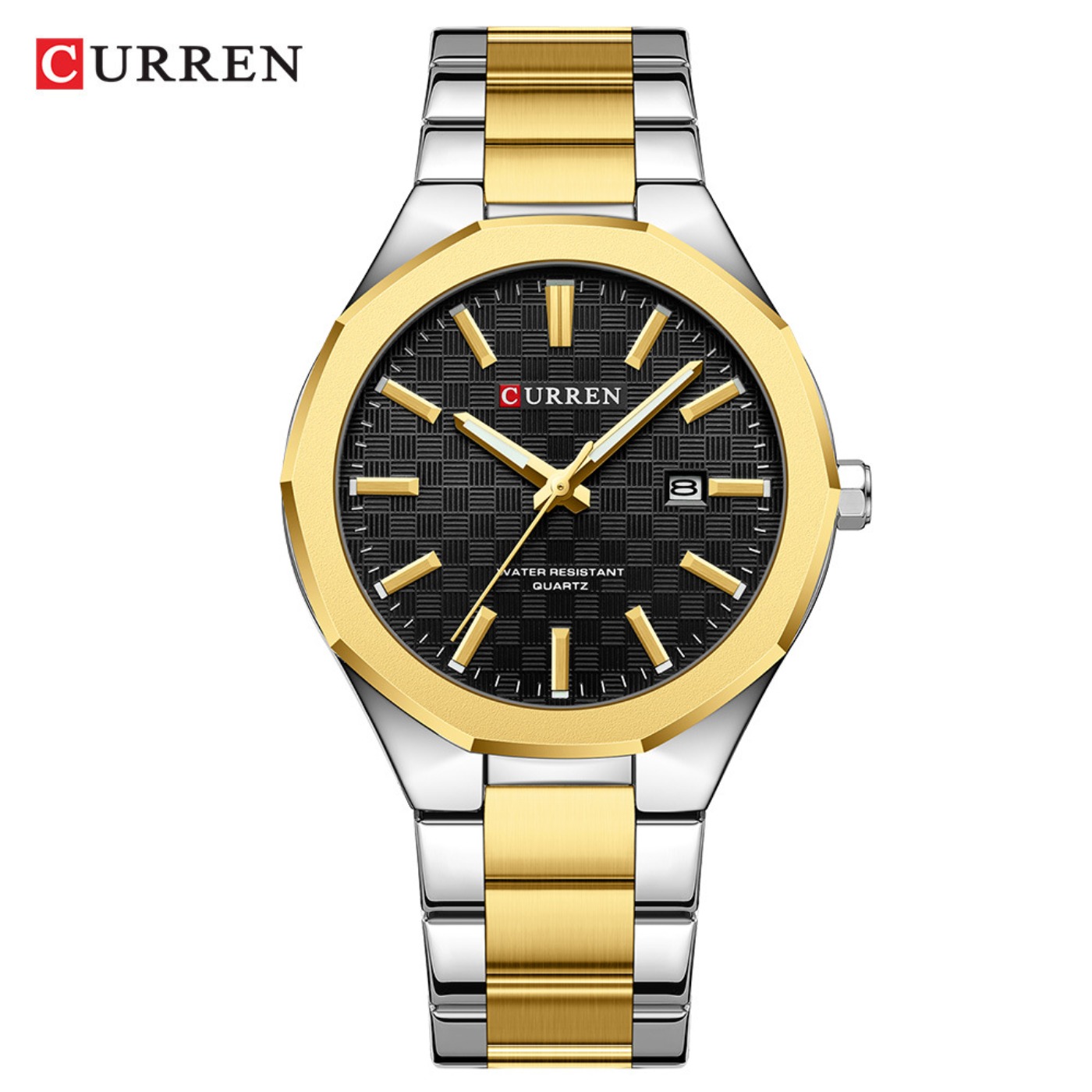 CURREN Men's Simple Black Dial - Analog Quartz Watch ulasan dan harga