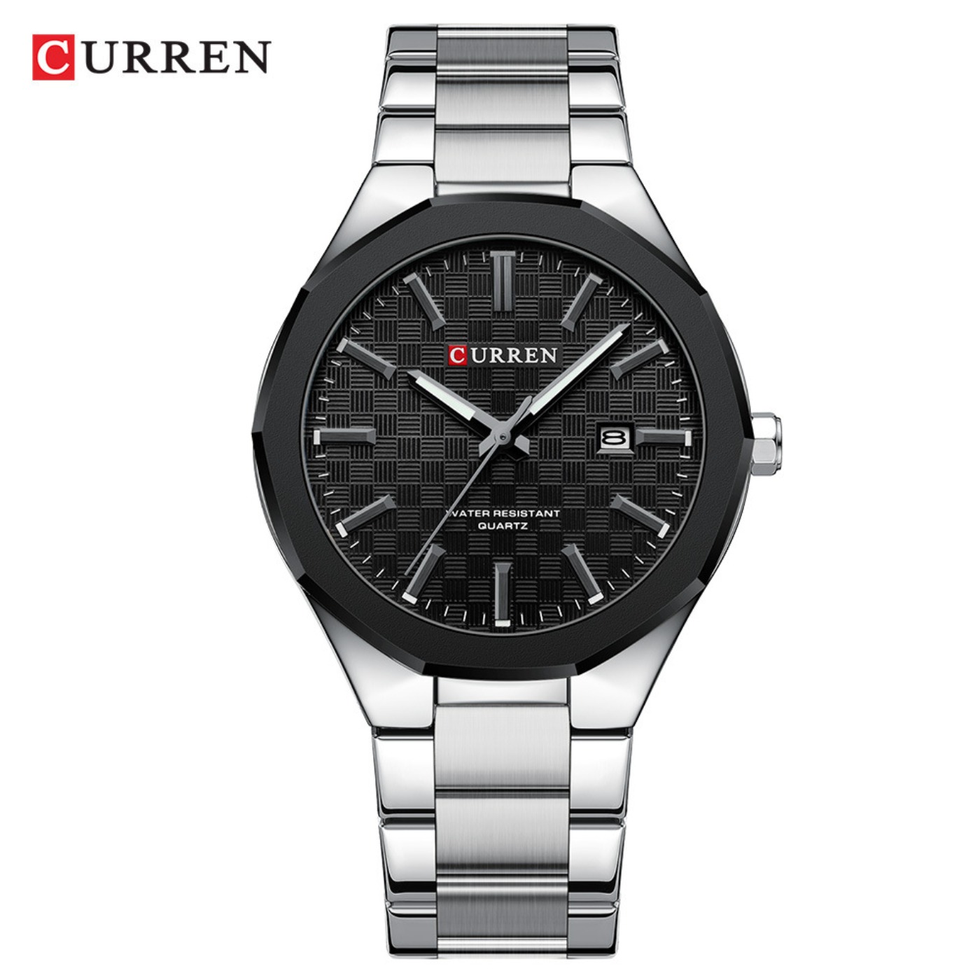 CURREN Men's Simple Black Dial - Analog Quartz Watch ulasan dan harga