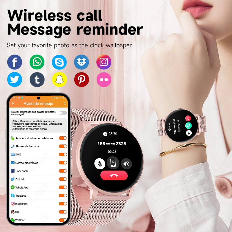 LIGE 2026 Sports Fitness Watch - Smartwatch Latest Watches For Men ulasan dan harga