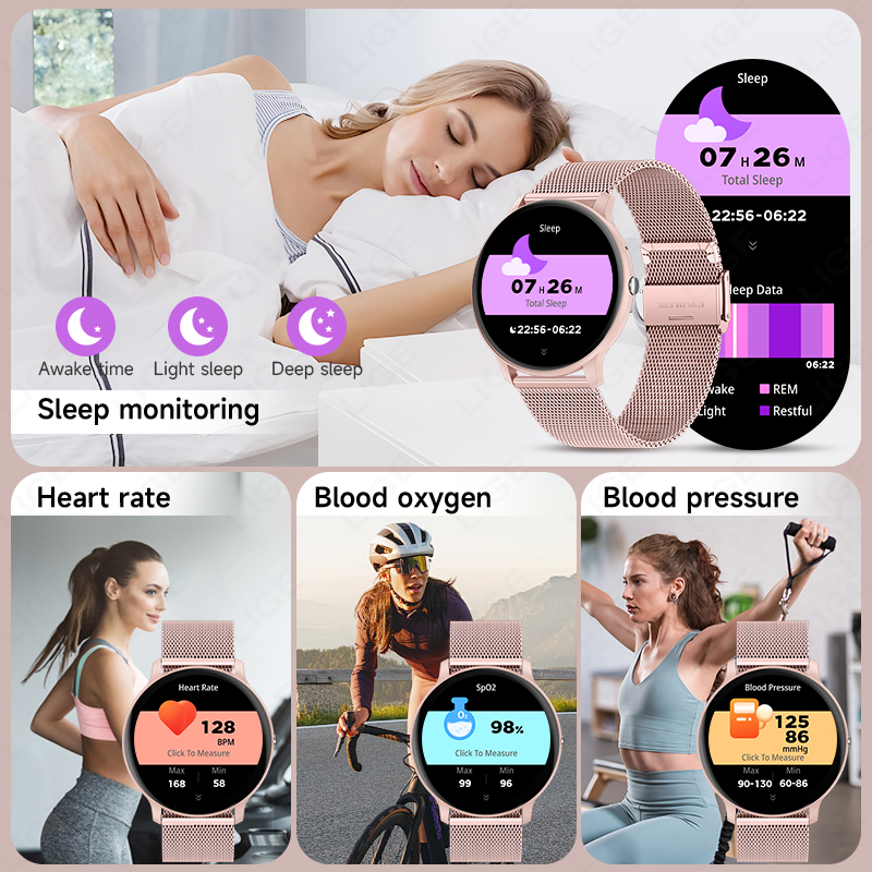 LIGE 2026 Sports Fitness Watch - Smartwatch Latest Watches For Men ulasan dan harga