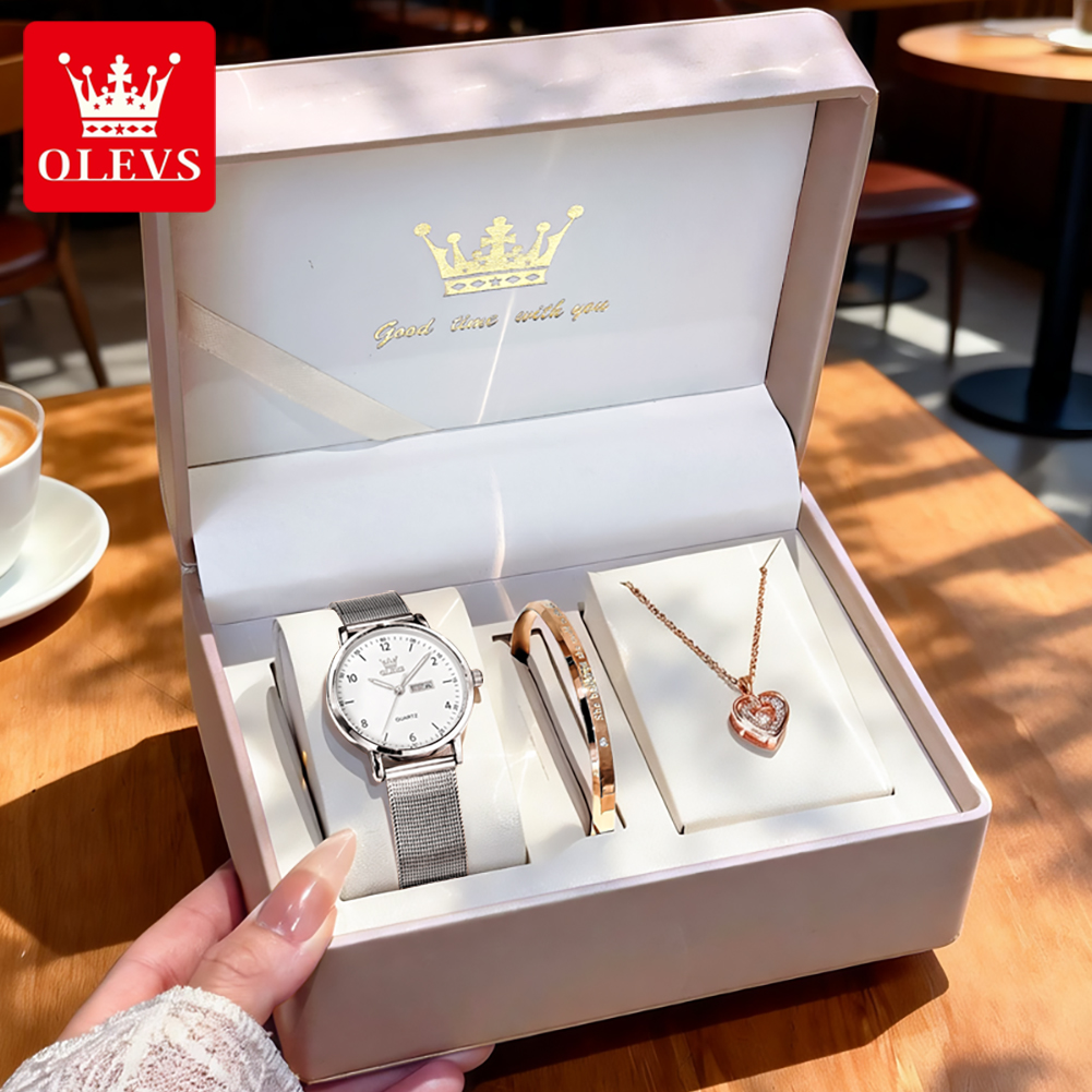 OLEVS 2996 Women Watches Origi - Analog Quartz Watch ulasan dan harga