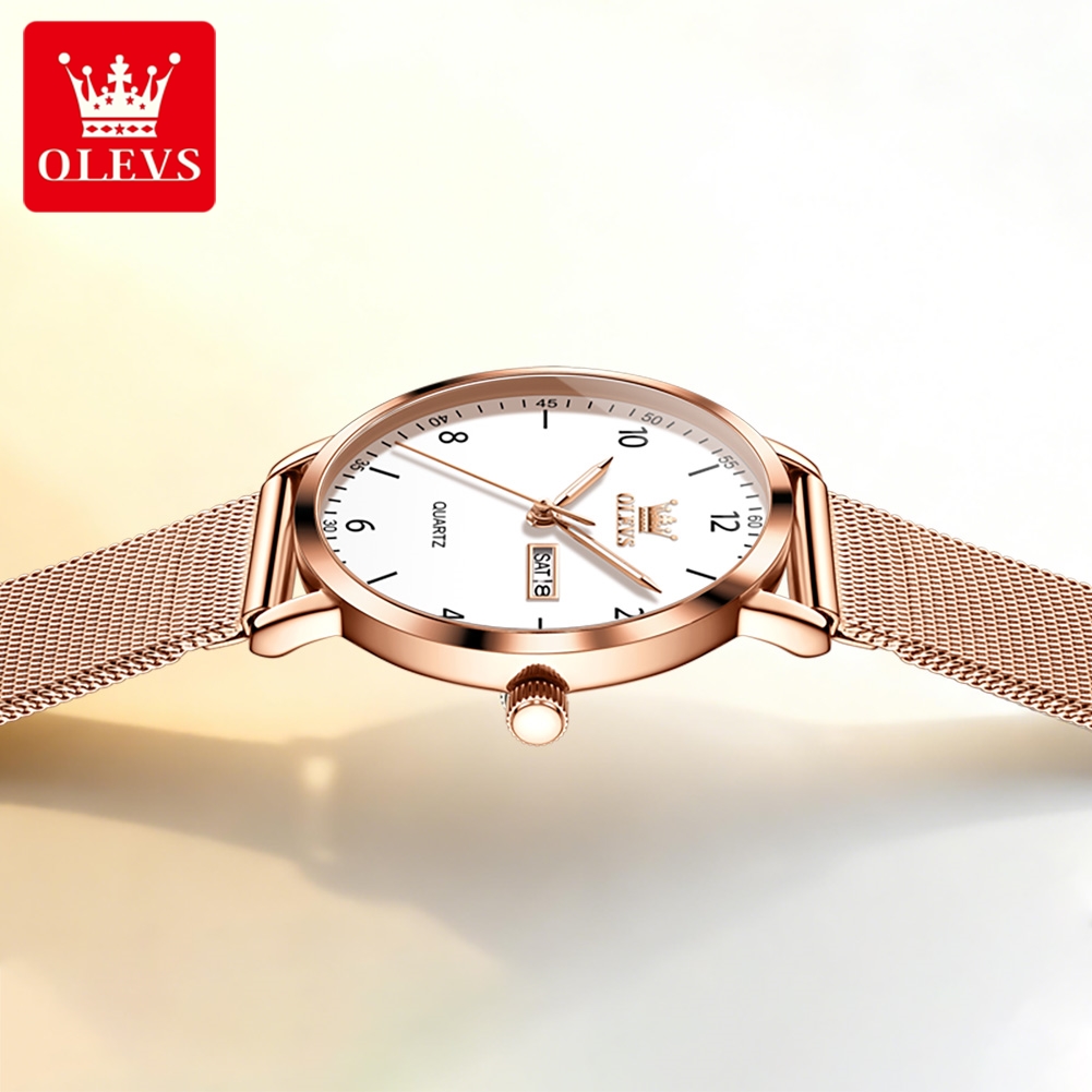 OLEVS 2996 Women Watches Origi - Analog Quartz Watch ulasan dan harga