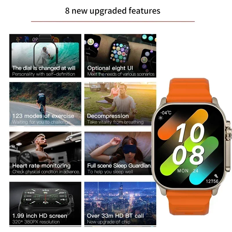 New Series 9 Watch PK HK8 PRO  - Smartwatch Watches Girls ulasan dan harga