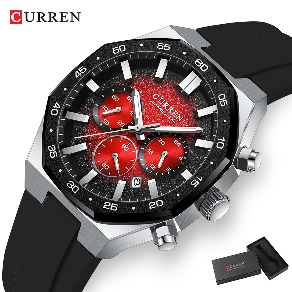CURREN Fashion Casual Men Spor - Analog Quartz Watch ulasan dan harga