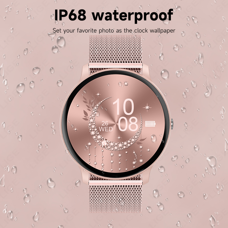LIGE Waterproof Women Smart Wa - Watches Ladies Smartwatch ulasan dan harga