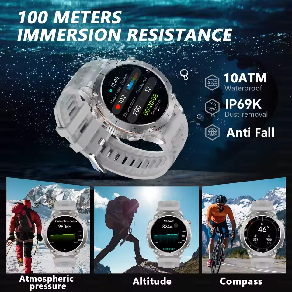 2025 Upgraded New Outdoors Spo - Smartwatch Watches Brands For Men ulasan dan harga