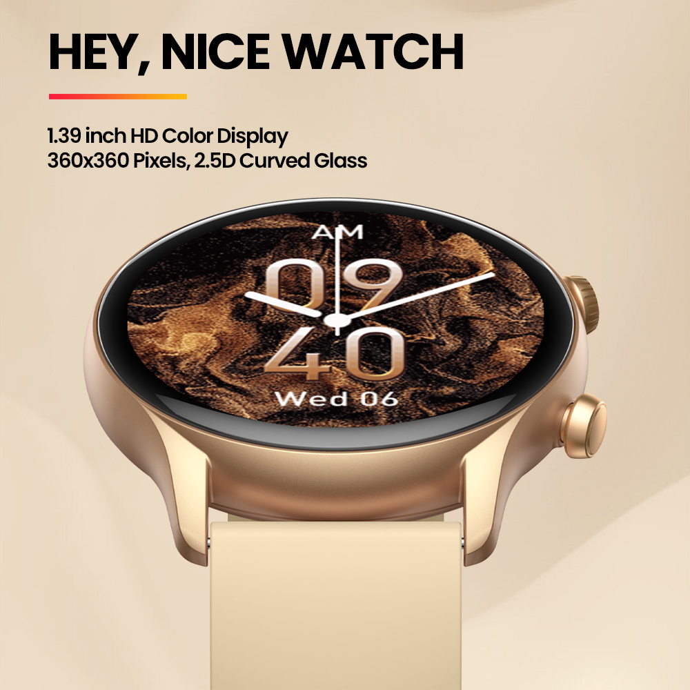 New Zeblaze Btalk 3 Plus Voice - Watches Ladies Smartwatch ulasan dan harga