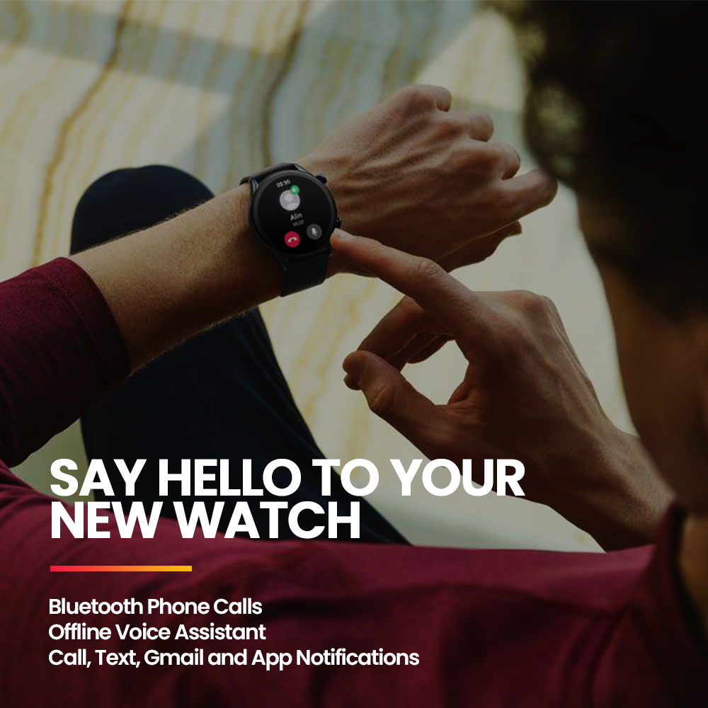 New Zeblaze Btalk 3 Plus Voice - Watches Ladies Smartwatch ulasan dan harga