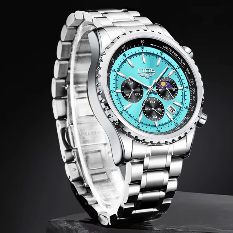 LIGE Fashion Top Brand Luxury  - Smartwatch Watches Brands For Men ulasan dan harga