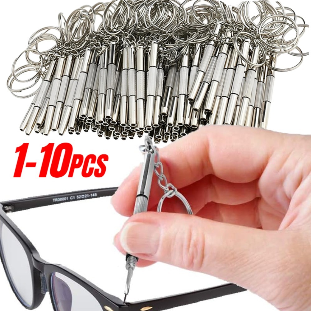 Steel Glasses Screwdriver Eyeg - Watch Tool Repair Kit ulasan dan harga