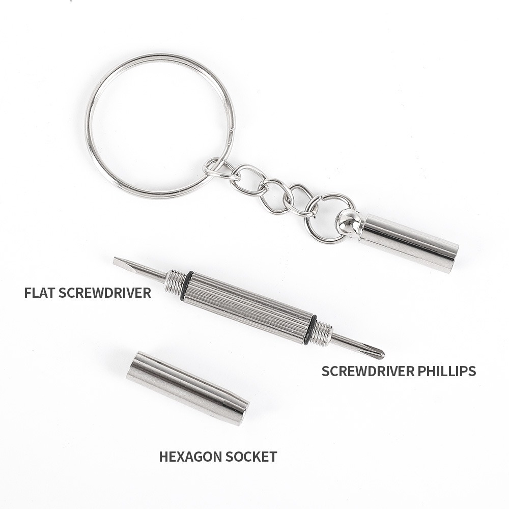 Steel Glasses Screwdriver Eyeg - Watch Tool Repair Kit ulasan dan harga