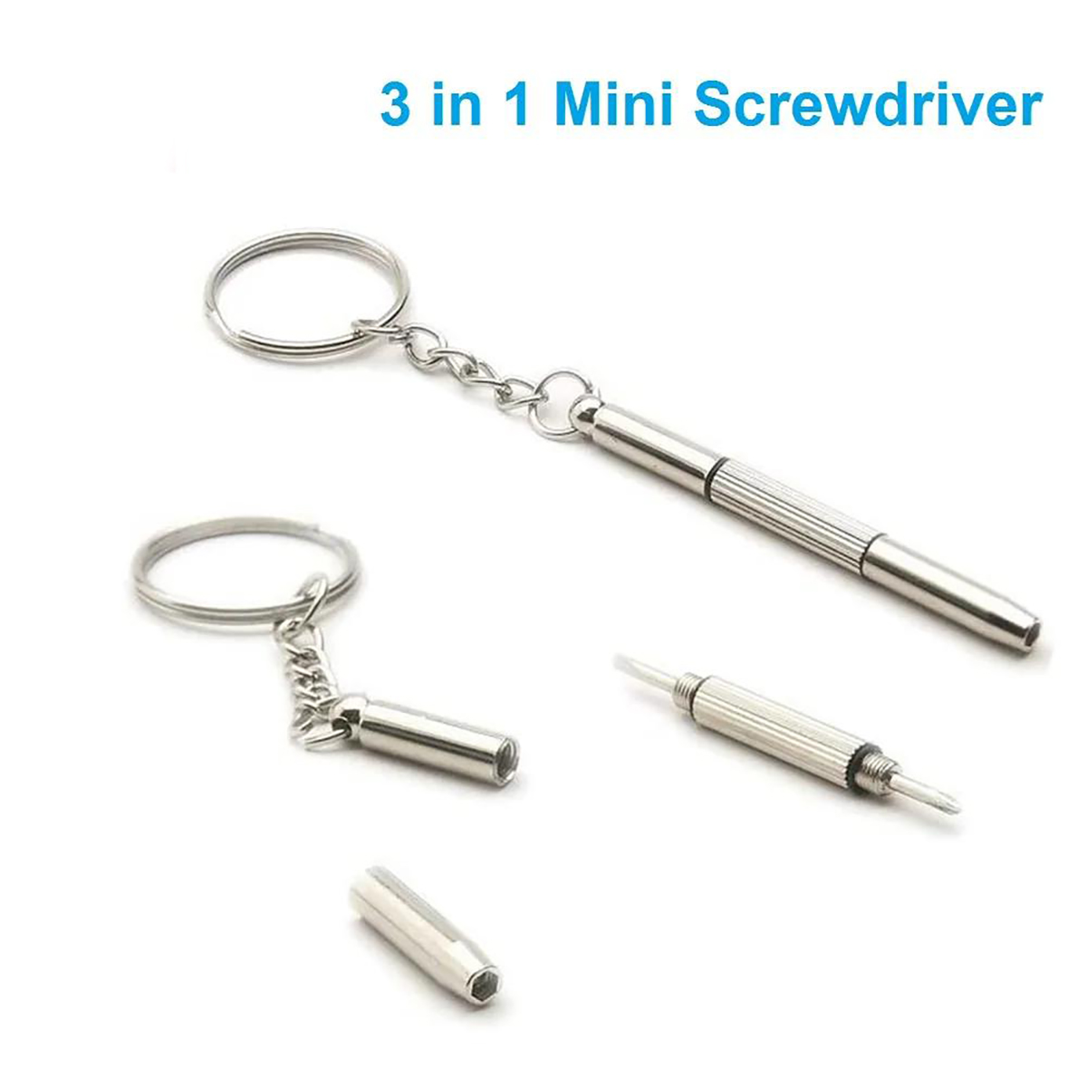 1/2/10pcs Mini 3 in1 Screwdriv - Watch Tool Repair Kit ulasan dan harga